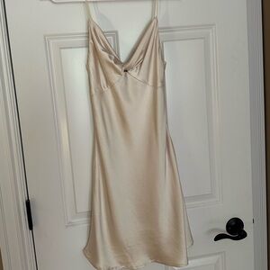 Champagne Mini Dress Princess Polly